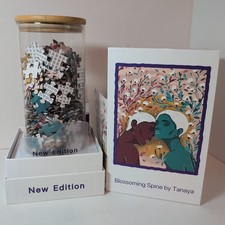 New Edition 500 Piece Adult Jigsaw Puzzle, Blossoming Spine By Tanaya 18"X24"