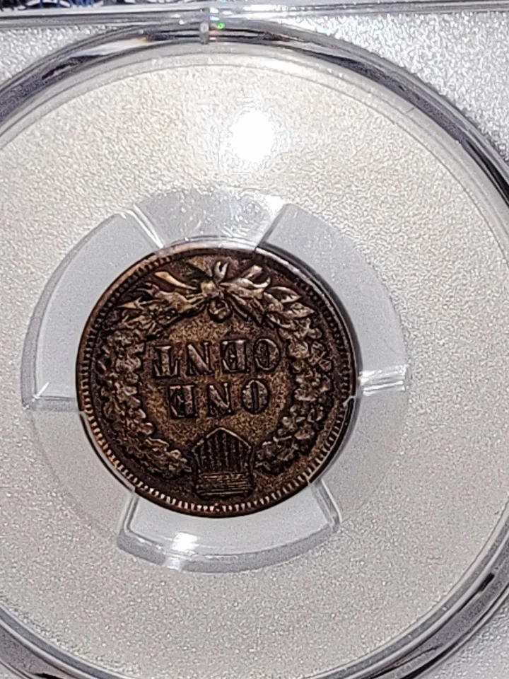 1902 Indian Head Cent RB PCGS VF25 - Image 4 of 4