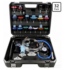Radiator Pressure Tester Coolant Vacuum Refill Kit 28-piece Universal Tool