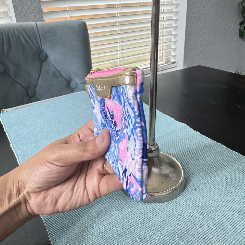 Bolsa floral rosa y azul Lilly Pulitzer Foto 4 de 4