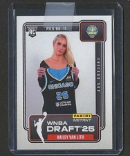 2025-26 PANINI INSTANT WNBA DRAFT'25 HAILEY VAN LITH #d 1/6070 RC WNBA TCU SKY