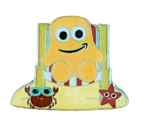 RARE PECCY BEACH DAY CRAB SAND DOLLAR Amazon peccy pin