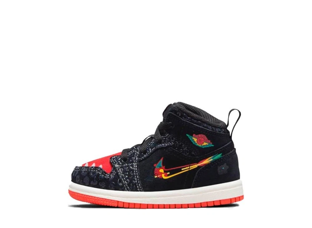 Nike TD Air Jordan 1 Mid Siempre Familia mai usate