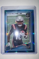 2025 Panini Donruss Optic - Rated Rookie Kyle Williams #245 Aqua Prizm /349 (RC)
