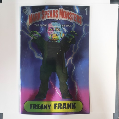 #ad #ad Mark Spears Monster And The Wolf #1 A59 Wolfman Foil Variant 1:420 NM $41.49