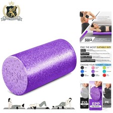 Versatile 12-inch High-Density Foam Roller for Enhanced Flexibility  Mobility