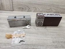Vintage Car Accessory Coin Holder Under Dashboard DECARLIN Locking Change Box 