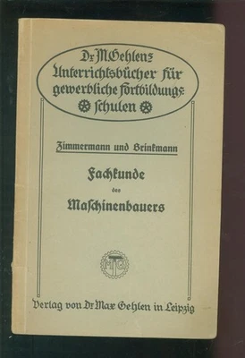 Fachkunde des Maschinenbauers 1922 -B001C - Bild 1 von 4