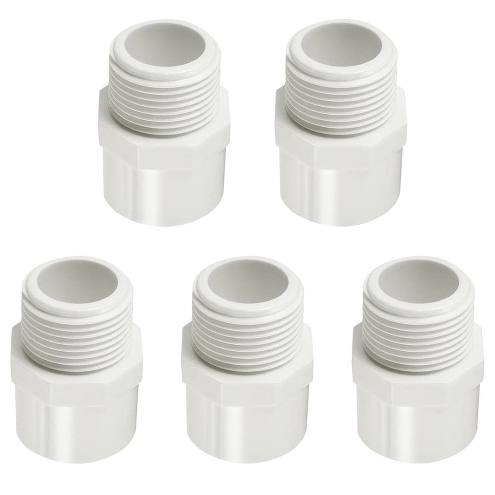 1-1/2" PVC Pipe Fitting Adapter Connector Union Coupling Schedule 40 (Slip So...
