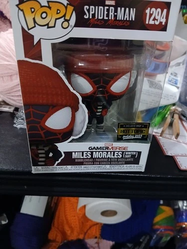 Funko Pop! Vinyl: Marvel - Miles Morales (Winter Suit) - Hot Topic...