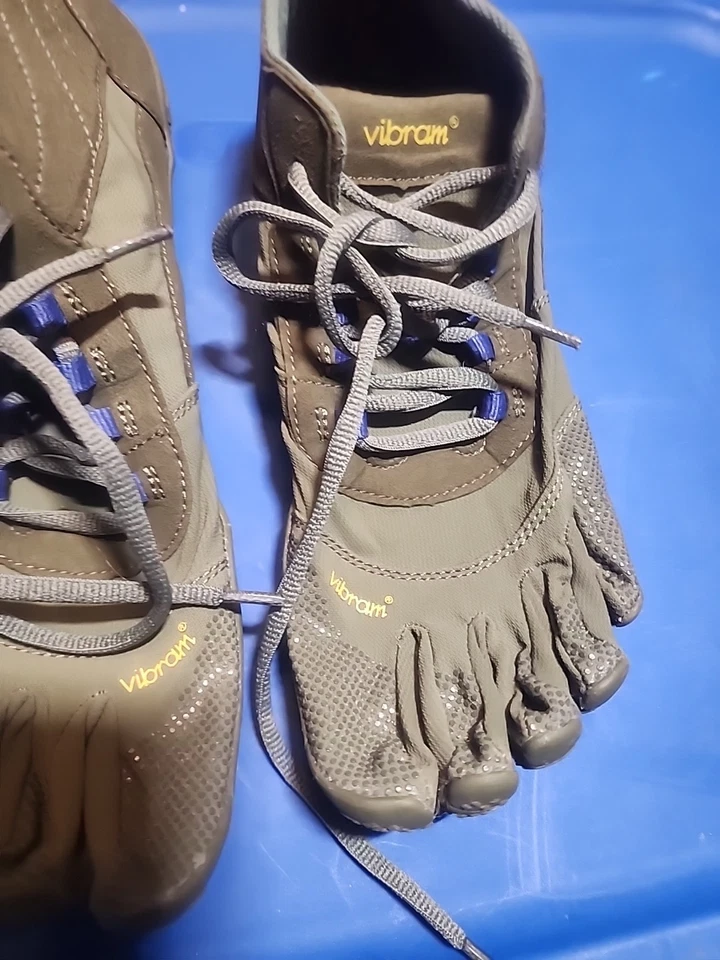 Zapatos verdes para mujer Manchados Vibram FiveFingers V-Trek 18W7402 talla 9,5-10 Foto 3 de 4