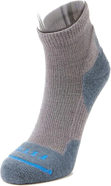FITS Light Hiker – Quarter Socks, Titanium, M