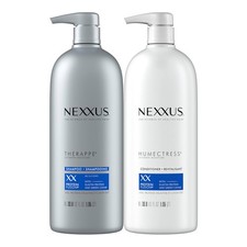 Nexxus Shampoo and Conditioner Therappe Humectress 2 Count for Dry Hair Silico