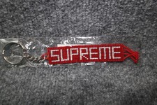 Supreme Red Box Logo Beaded Key Ring Chain Keychain SS20