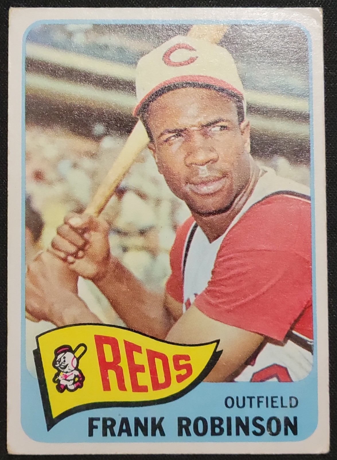 FRANK ROBINSON 1965 TOPPS #120 CINCINATTI REDS ( LOW GRADE) MLB HOF