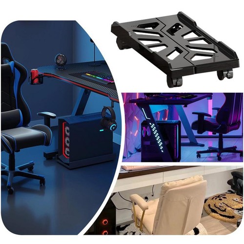 Computer Tower Stand Adjustable Mobile CPU Stand CPU Holder PC Tower Stand3781 - Picture 3 of 7