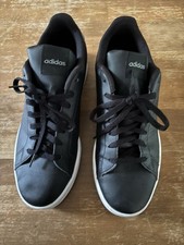 - Adidas Advantage Black Grey - SZ 11.5 Mens- EUC Nice Casual shoes