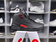 Jordan 12 Retro Bloodline CT8013-003 Black Red Men's Basketball Shoes New Unworn