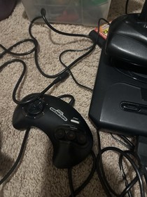 SEGA 32x w/ Genesis Model 2 Combo, All Wires, Controller And One Game Tested