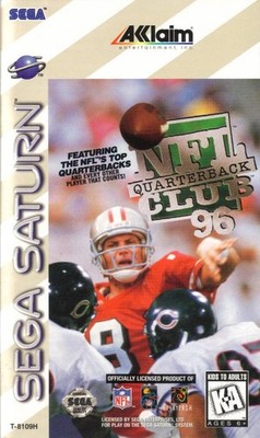 NFL Quarterback Club '96  (Saturn, 1996) Game Disk Only