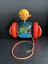 FISHER PRICE PULL ALONG ELEPHANT-12 Mo