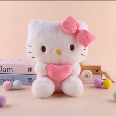 Hello Kitty Stuffed Animal 14  Plush Heart Gift for Kids