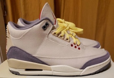  Size 8 - Jordan 3 Muslin- Clean. Extra Laces  