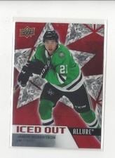 2021-22 Upper Deck Allure Iced Out #IO6 Jason Robertson Stars