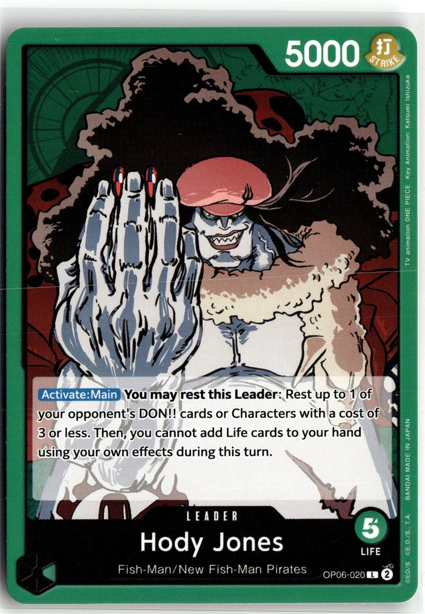 25+ Hody Jones OP06-020 Wings of the Captain for sale | Updated