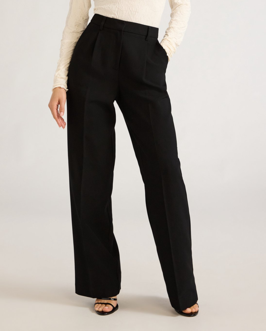 Sofia Jeans Womens Pants Size 4 Black Soot Relaxed Fit High Rise Business Casual