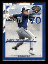 2025 Panini Prospect Edition #8 Ricky Tiedemann Holo Blue Ice #/299