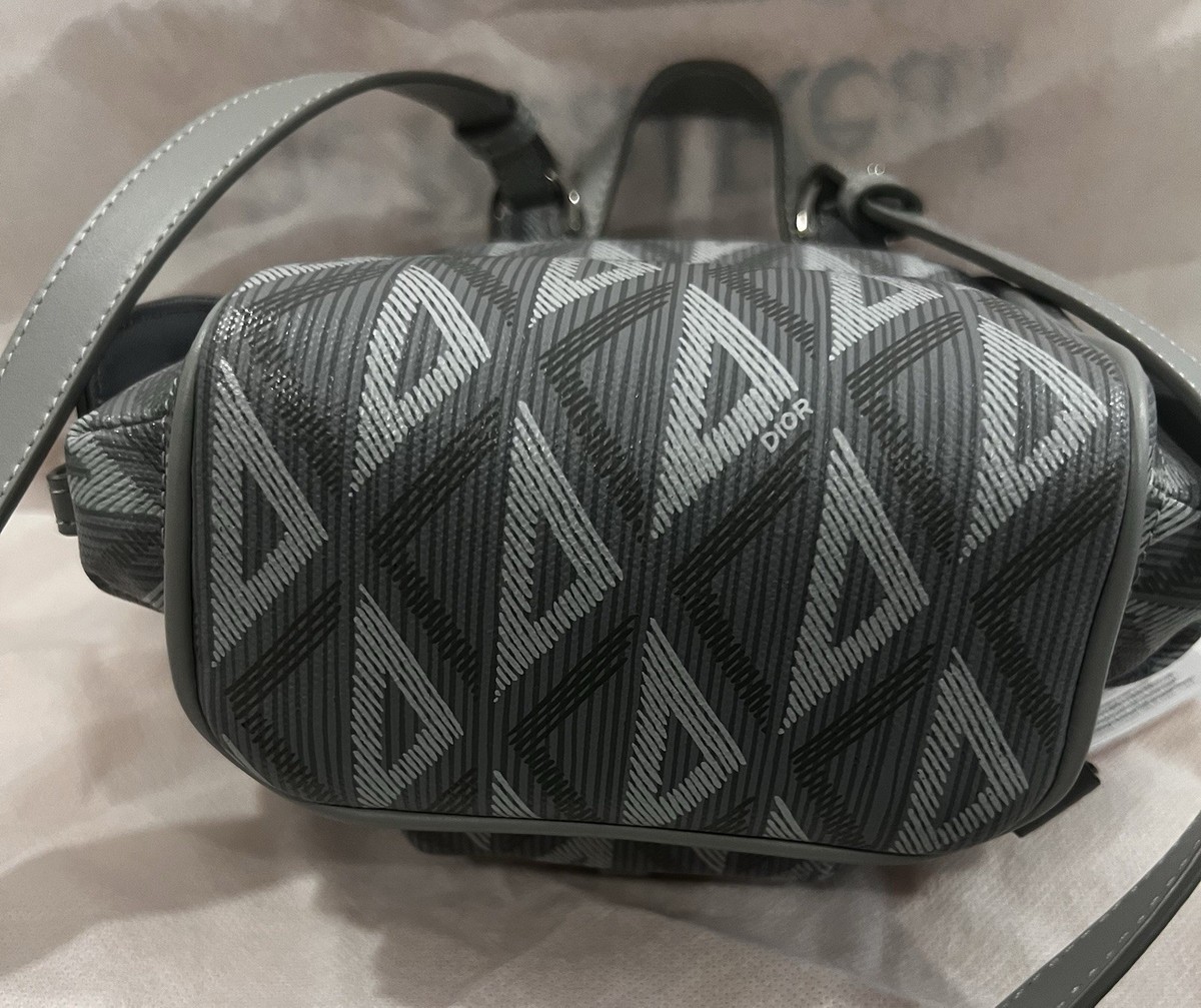 Sold Out! Dior Hit The Road Mini Backpack CD Diamond Canvas Unisex