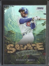 2025 Topps Stadium Club - Savage Sluggers Sammy Sosa #SS-5 - Chicago Cubs