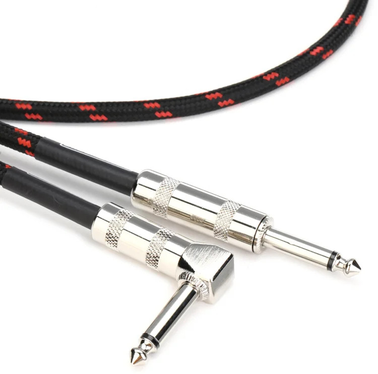 Gator Cableworks Backline Series Braided Instrument Cable - BlackRed 20 foot 4790₽