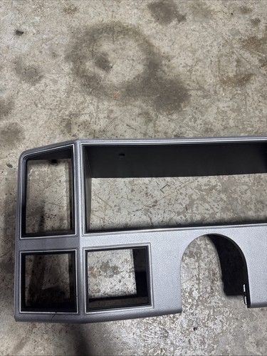 Jeep Cherokee XJ 84-96 Gray Silver Dash Bezel Trim Laredo (W90) - Foto 3 di 14