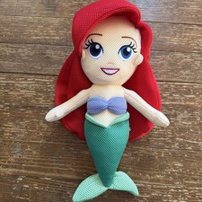 NWOT Aqua Pal Disney Ariel Mermaid Mesh Pool Tub Toy Plush Doll