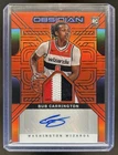 2024-25 Obsidian Bub Carrington Rookie Patch Orange Flood Auto Autograph #/99