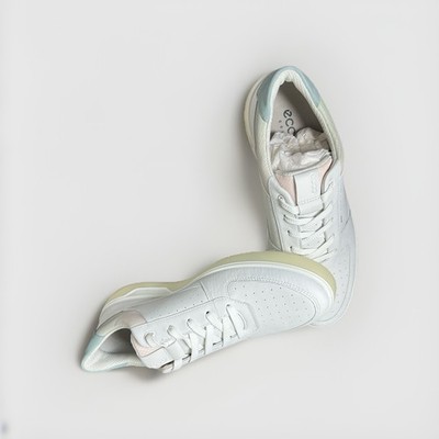 Ecco W Golf Tray White/ White Flower Delicacy     US 11-11.5    EU 42