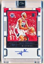 2023-24 Panini One & One Bilal Coulibaly Autographs Auto Rc #RA-BCB (85/99)