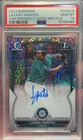 2023 BOWMAN CHROME SPECKLE REFRACTOR LAZARO MONTES AUTO RC /299 PSA 10 GEM ~HOT~