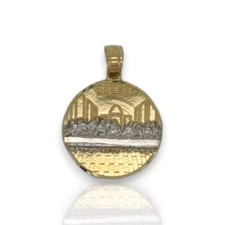 Last Supper Pendant - 10K Yellow Gold