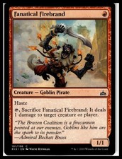 Rivals of Ixalan #101 Fanatical Firebrand