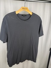 Vince Crewneck T-Shirt Men's L Charcoal Gray Short Sleeve Cotton Tee Made in USA