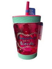 Contigo Spill Proof Kids Tumbler 14Oz Pink With Straw And Silicone Seal