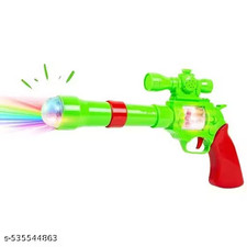 Toy Gun with Vibrant Light  Sound Effects Kids Gifts 3D Projection Strike