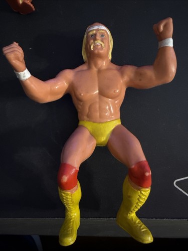 Hulk Hogan WWF 8 Wrestling Superstars 1984 LJN Tit...