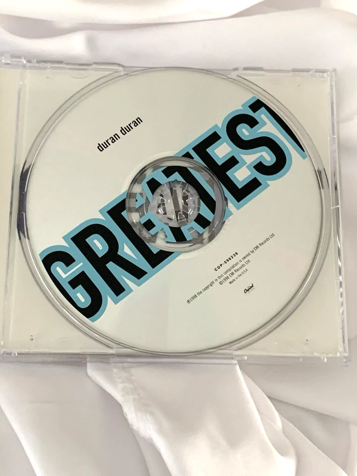 DURAN DURAN лучшие 19 песен/компакт-диск/с чехлом/как новый, доставка быстрое отслеживание - Изображение 4 из 4