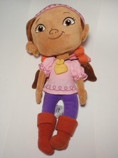 Disney Jake and Neverland Pirates Izzy 12  Plush Stuffed Doll