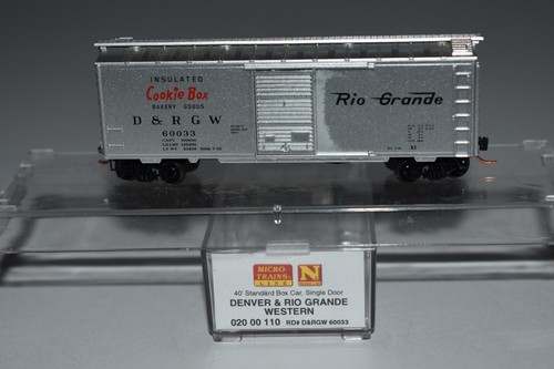 Carro de carga Rio Grande 40' escala N MTL 02000110 60033 C55993 puerta única | Zustand: Used