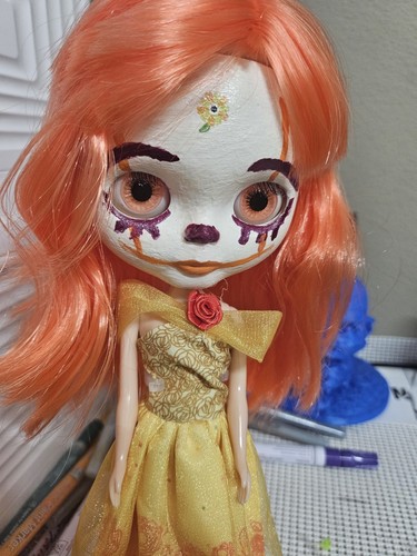 Customized Blyth Orange Hair Unikat - Bild 8 von 10